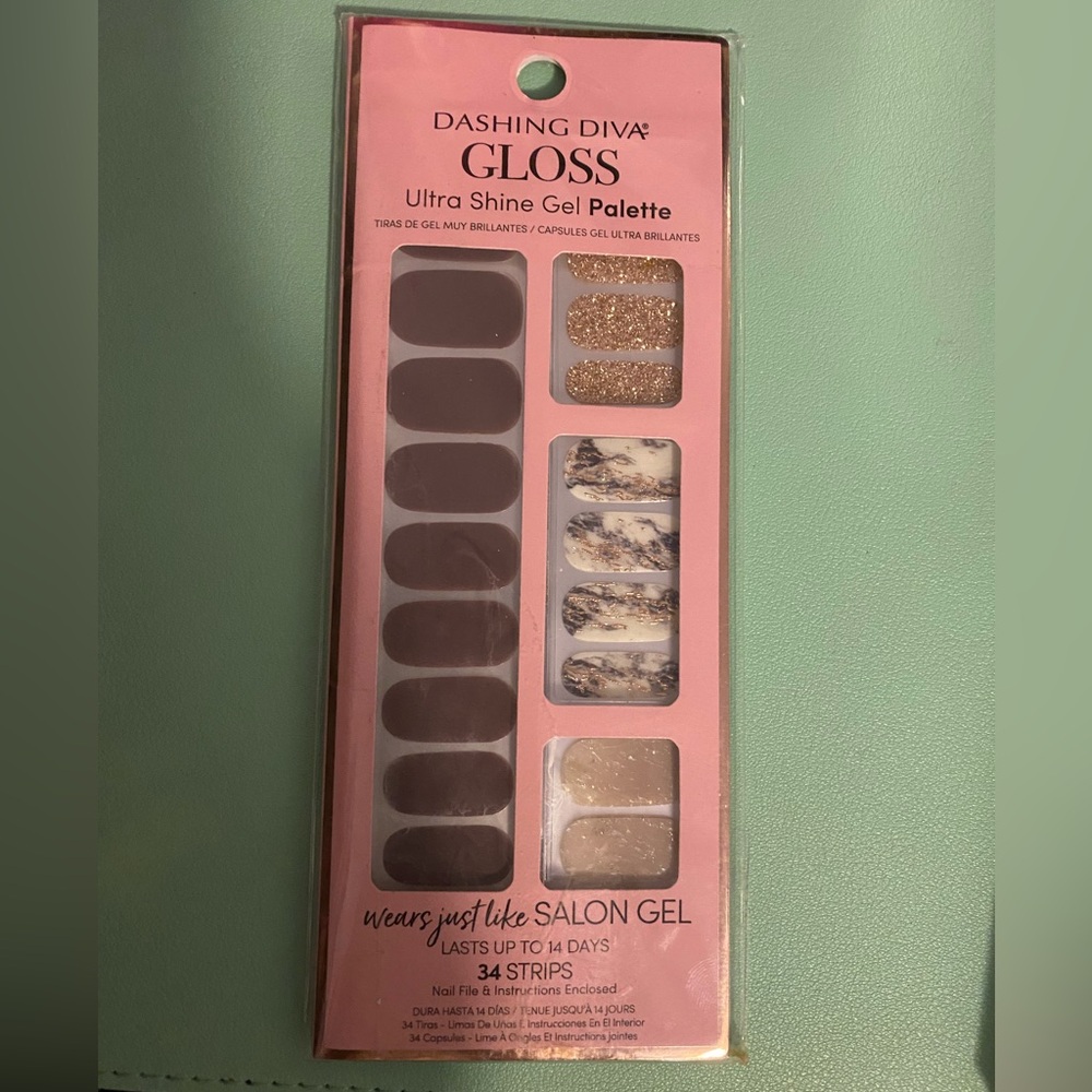 Dashing Diva Gloss Ultra Shine Gel Nail Strips (Granite Goddess) - Picture 2 of 3